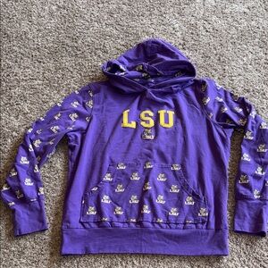 58 Sports LSU fitted hoodie size medium